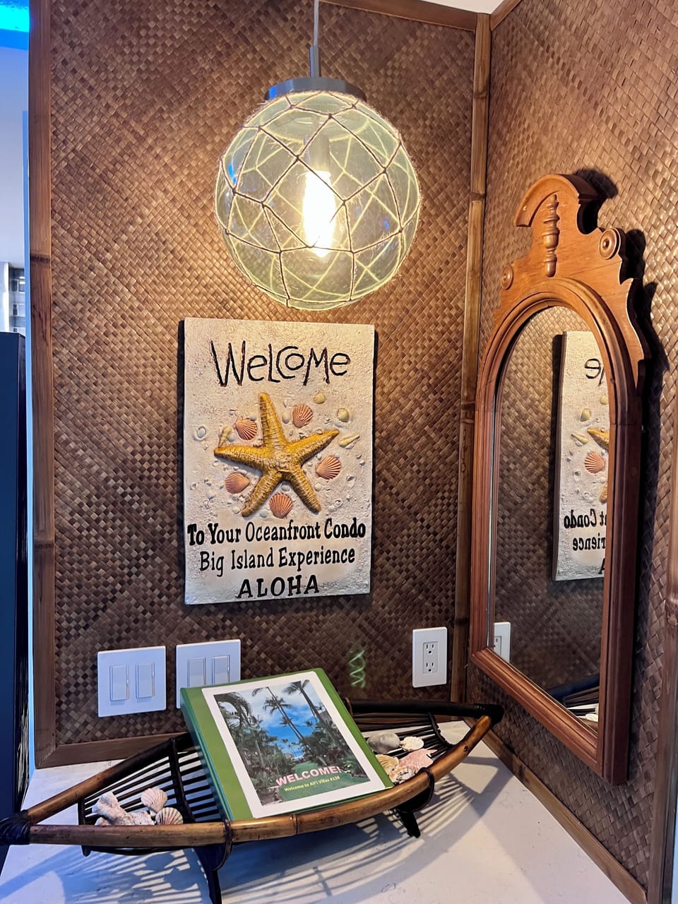 Welcome center in unit