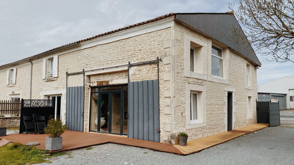 Front of the accommodation
