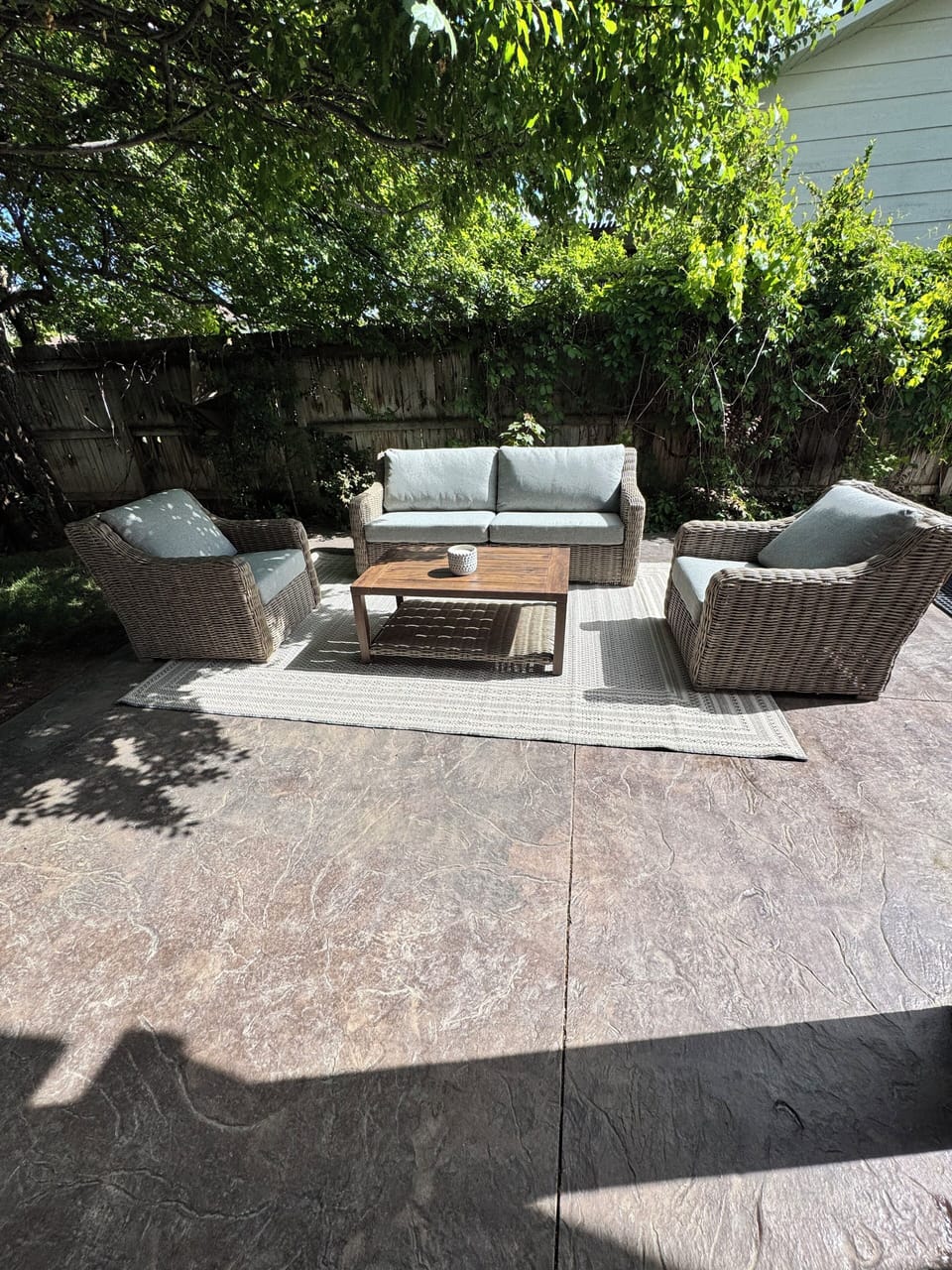 Beautiful seating area