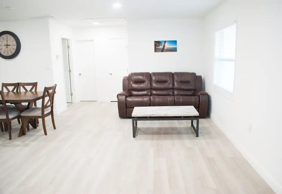 Spacious Living Area and Dining  Table