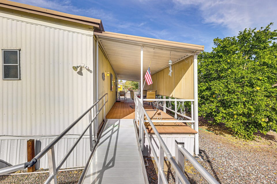 Covered Deck | Ramp Access