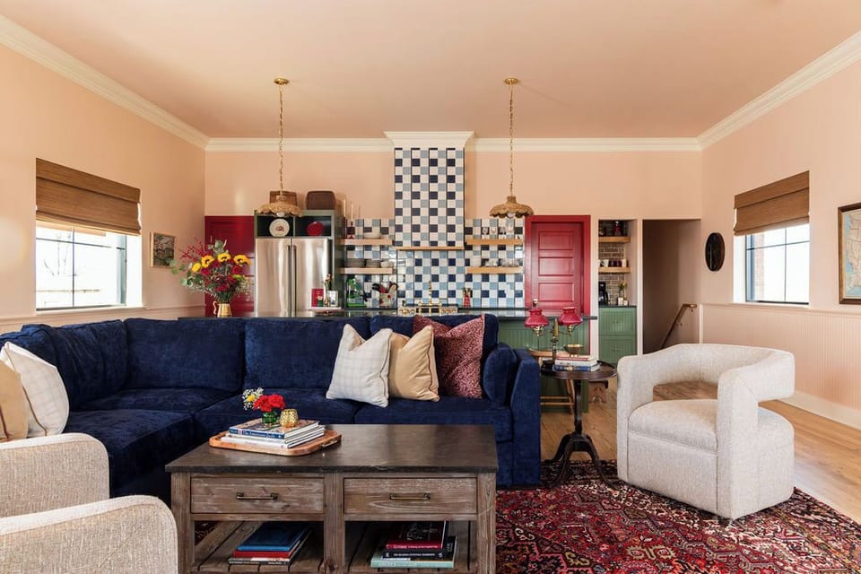 Kitchen and Living are great for hosting your next family gathering. 