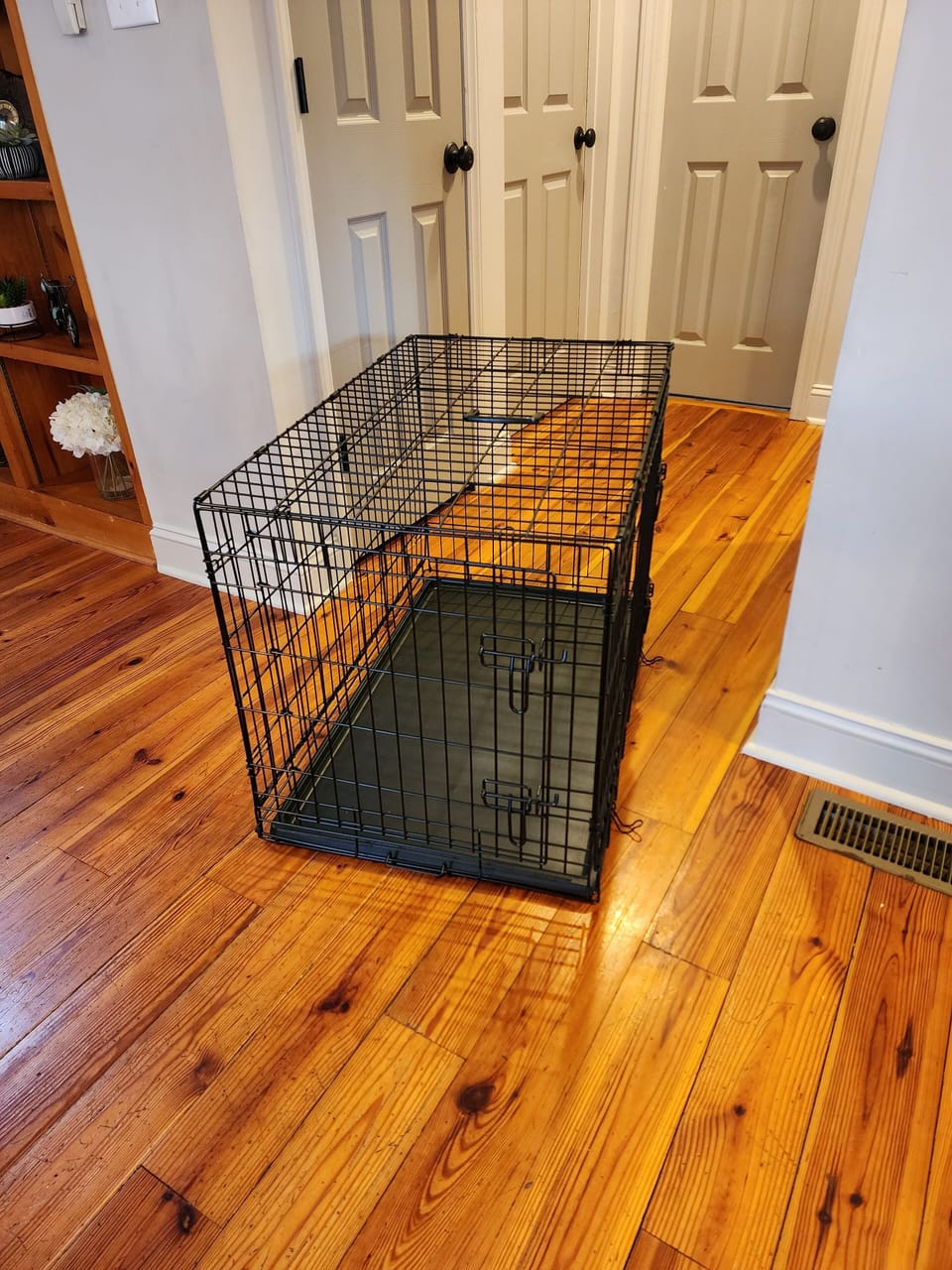 Med/Large dog crate is available for guest use if you normally travel with one