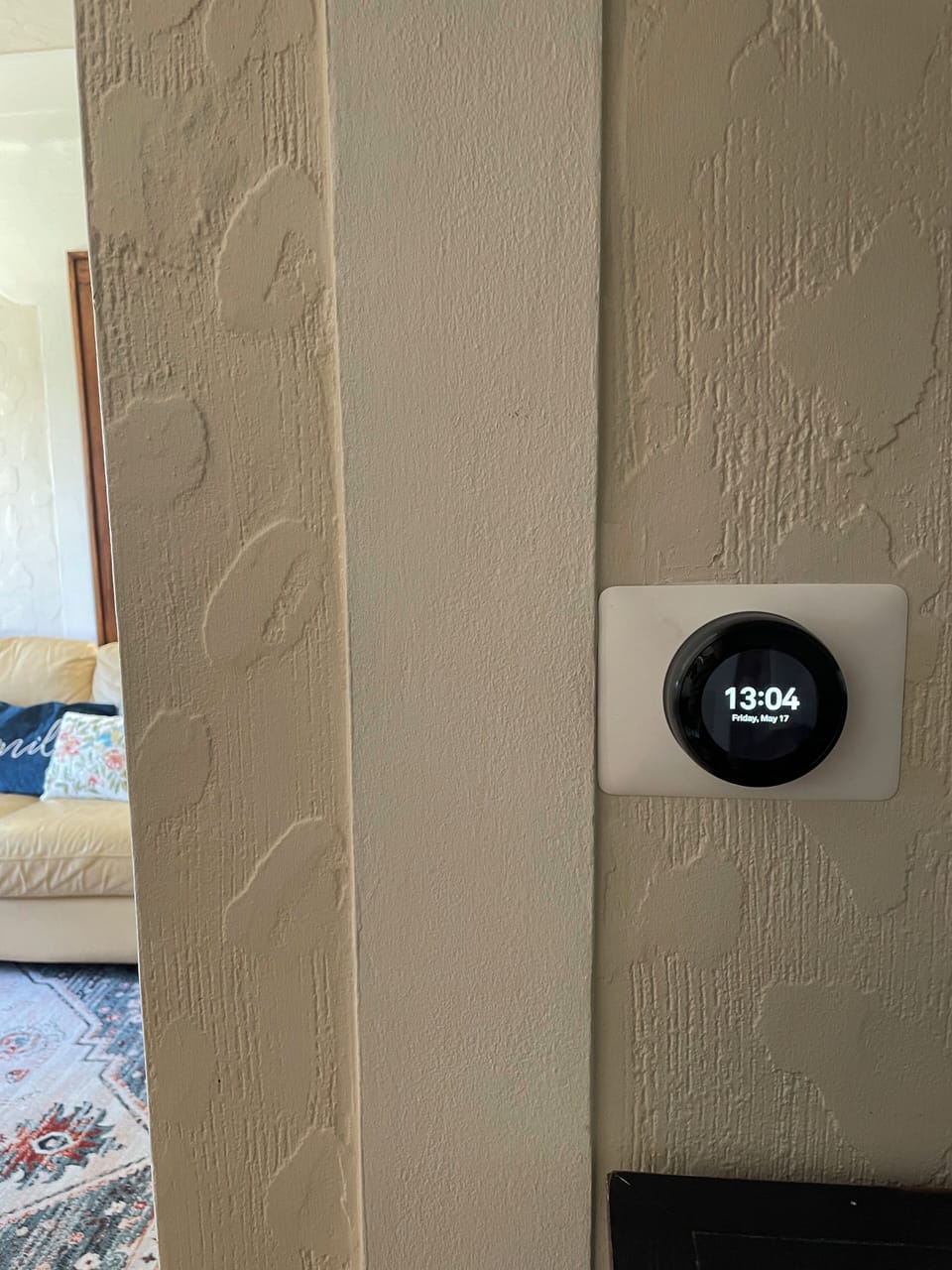 Central Nest thermostat controls entire property. Fans & space heaters in rooms.