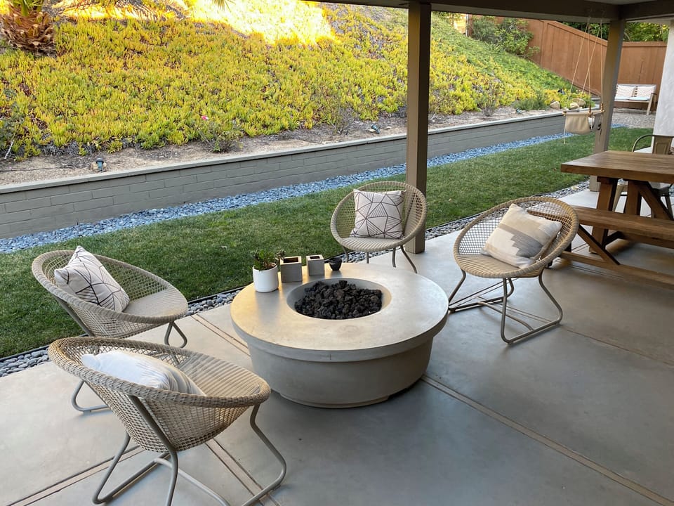 Backyard Firepit 