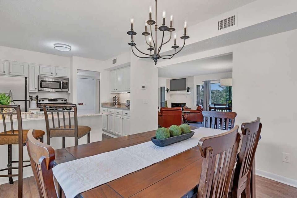 Large dining table