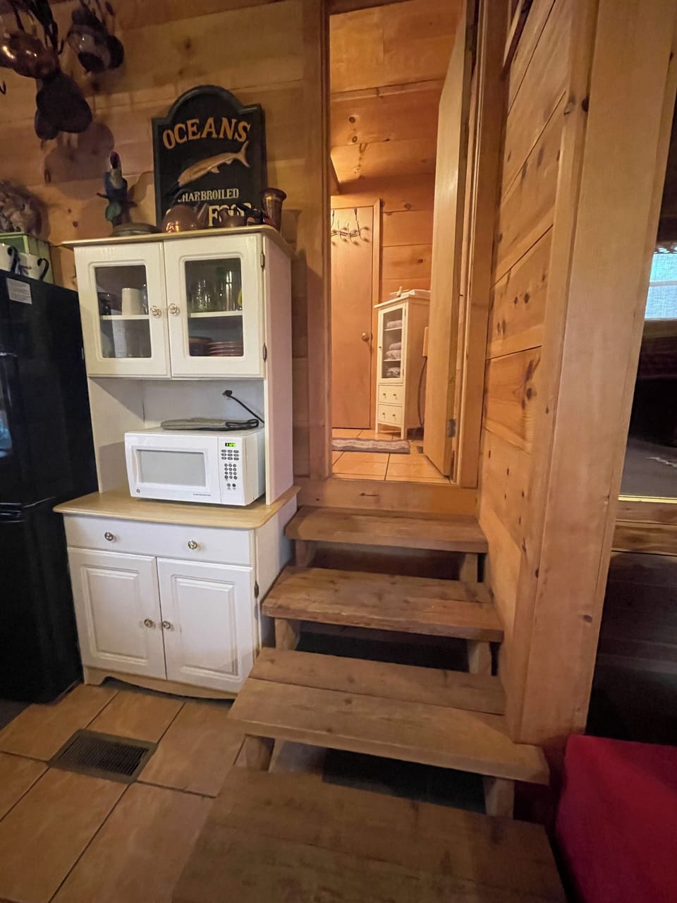 Bathroom stairs