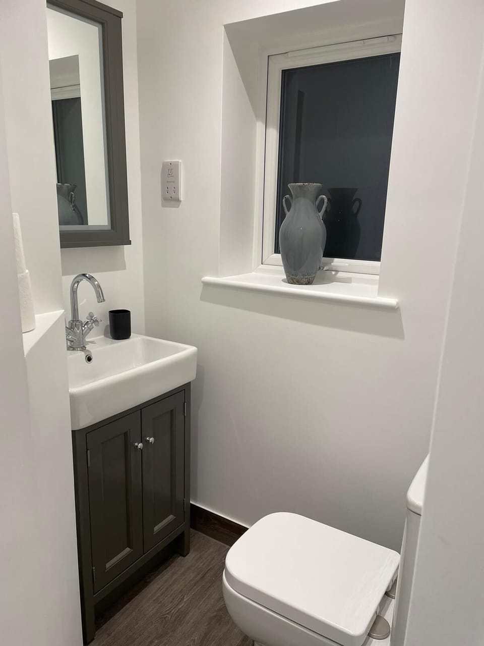 Shower room sink