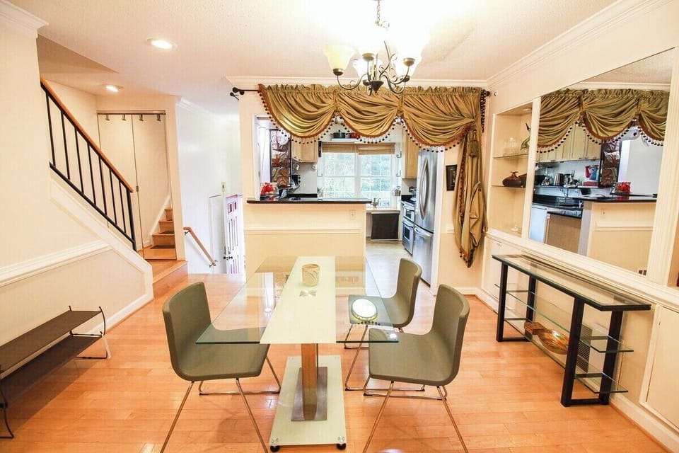 From Living RM towards the kitchen 