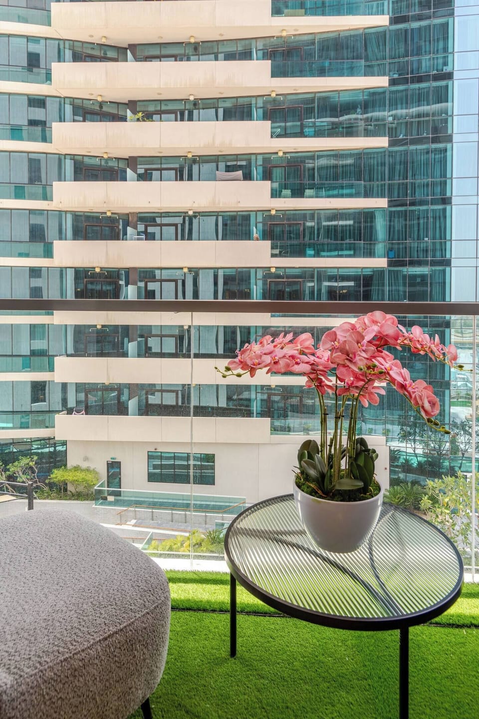 Balcony area
