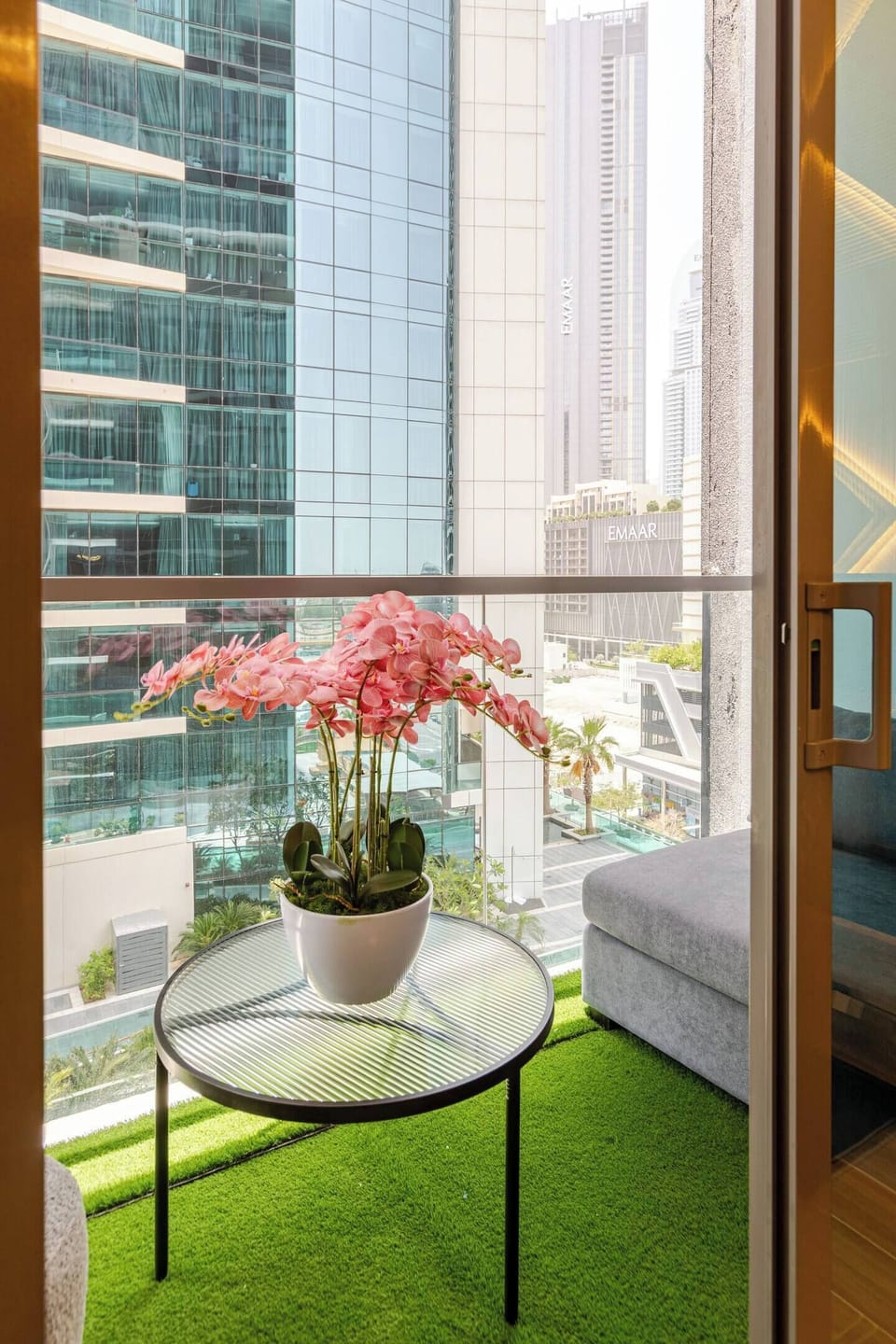 Balcony area
