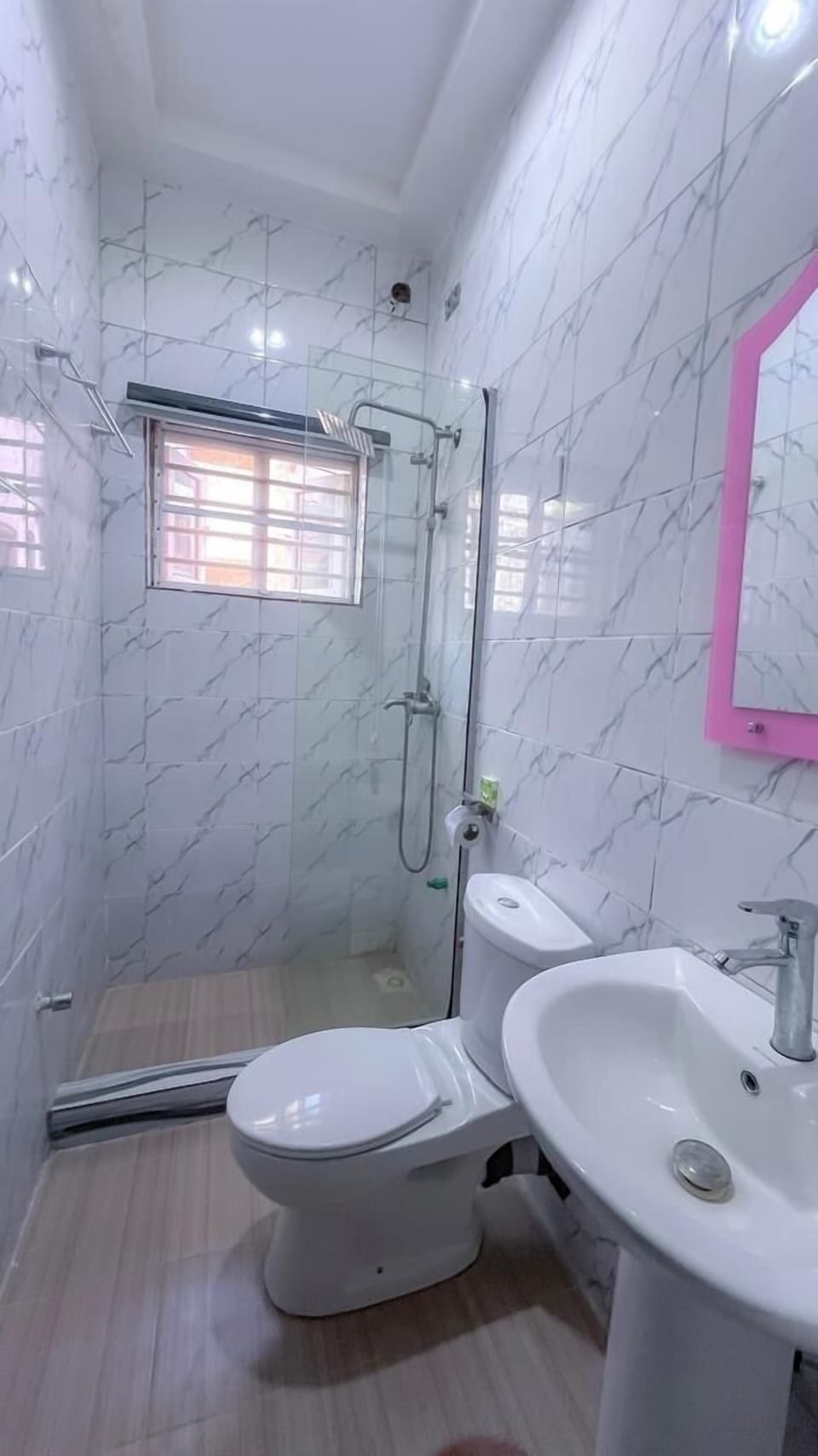 Fitness room bathroom 