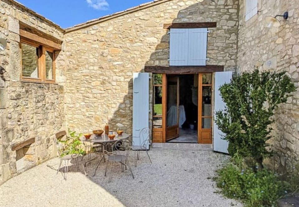 Sunny terrace with direct access from the house