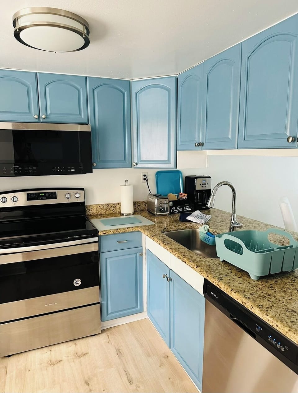 equipped kitchen