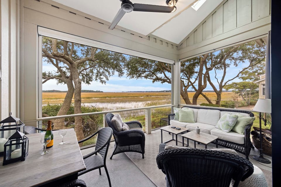 Enjoy the amazing marsh views!