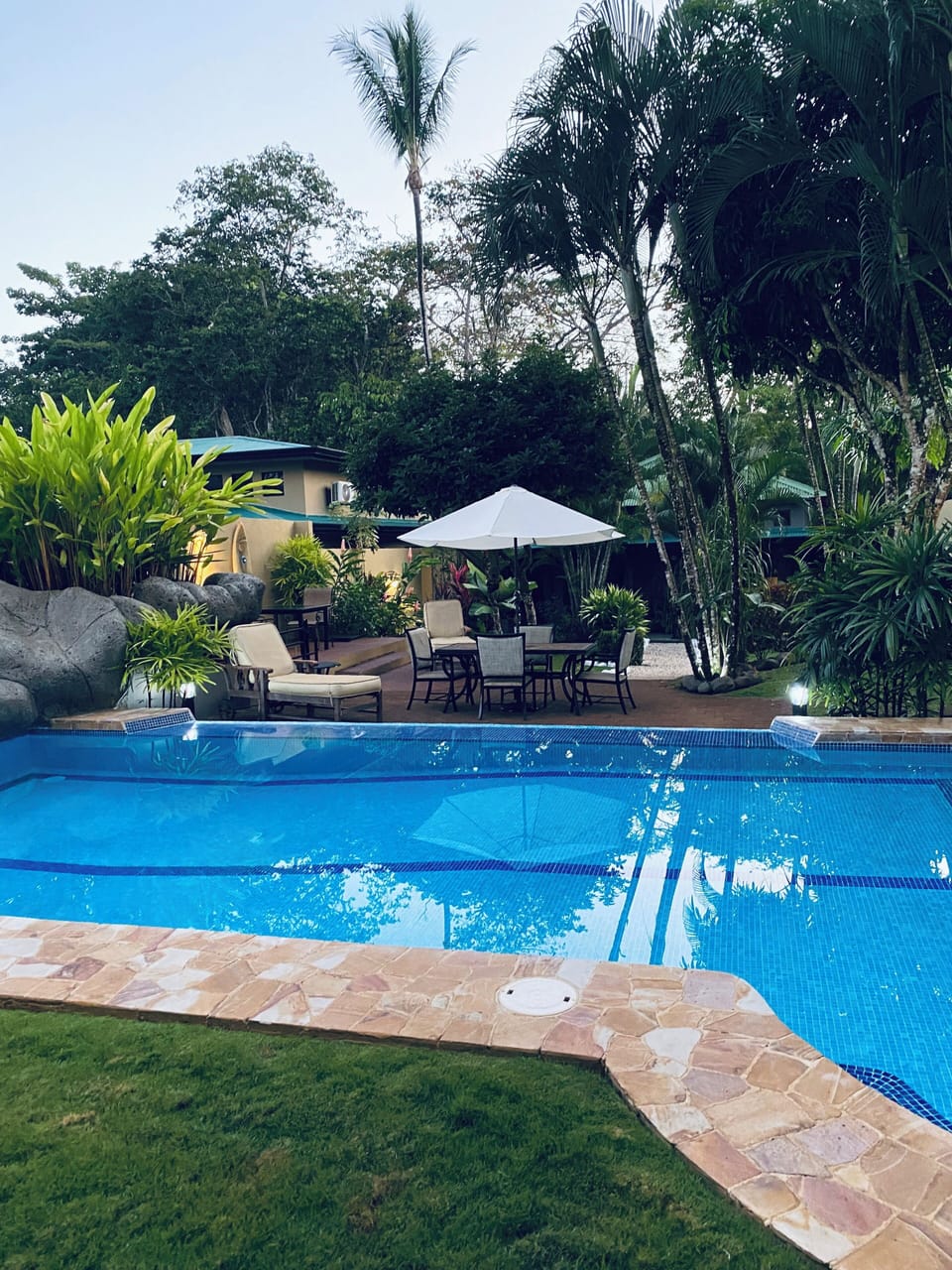 Pool and gardens