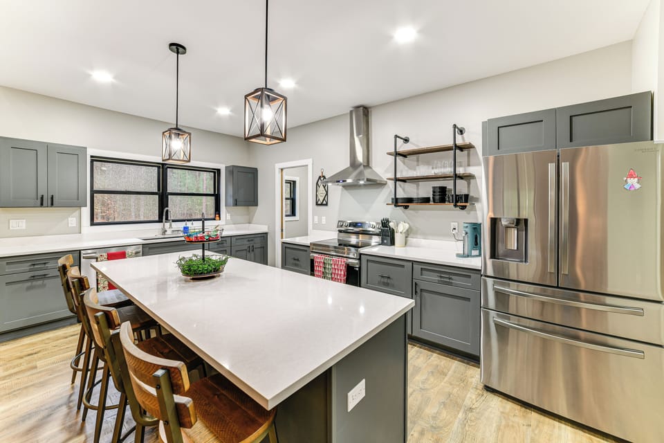 Kitchen | 1st Floor | Single-Serve Coffee Maker | Microwave | Dishwasher