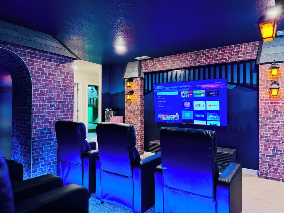 In the best Harry Potter theme, have your own movie session without leaving home