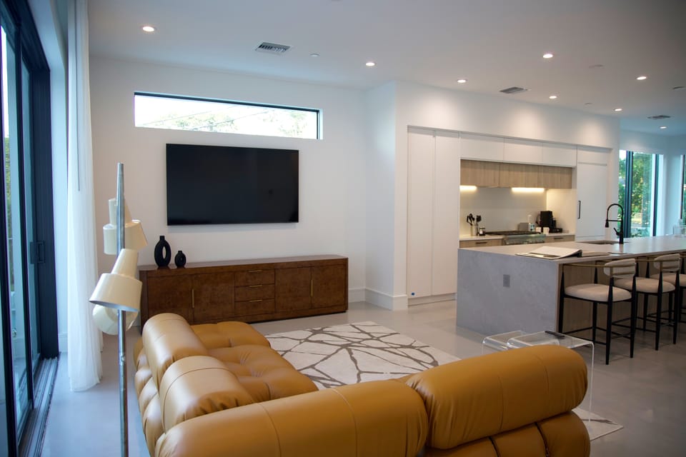 Restoration Hardware furniture.