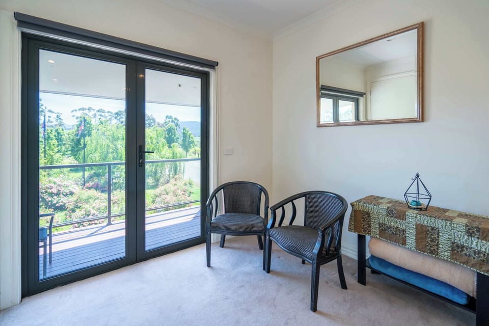 Spacious seating area