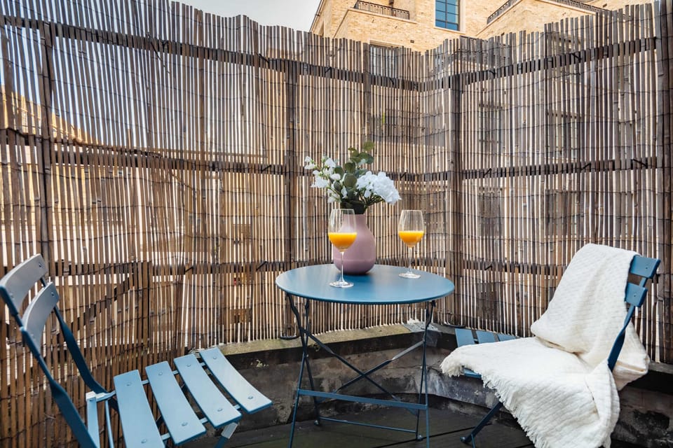 The terrace