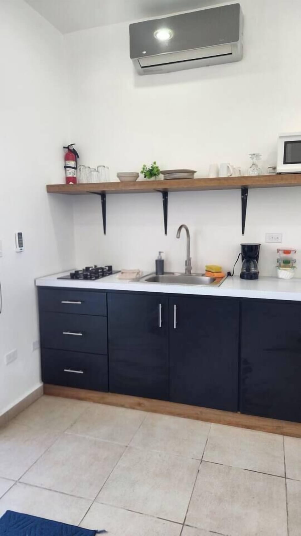 equipped kitchen