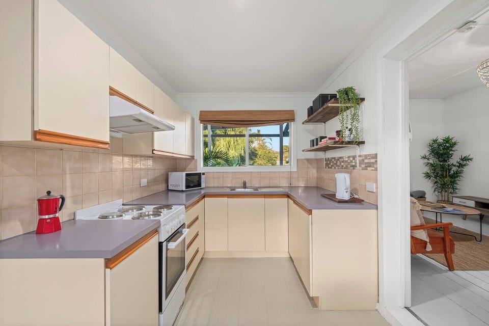A fully equipped kitchen has all you need to cook a feast using local produce.