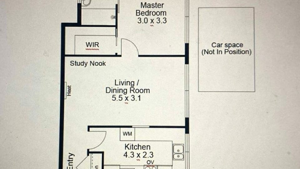 Functional apartment floor plan featuring smart use of space, open living areas, and practical everyday comfort.