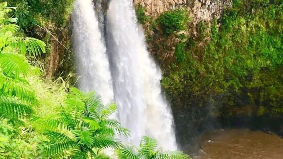 Kayak or drive up to the amazing Wailua Secret Falls