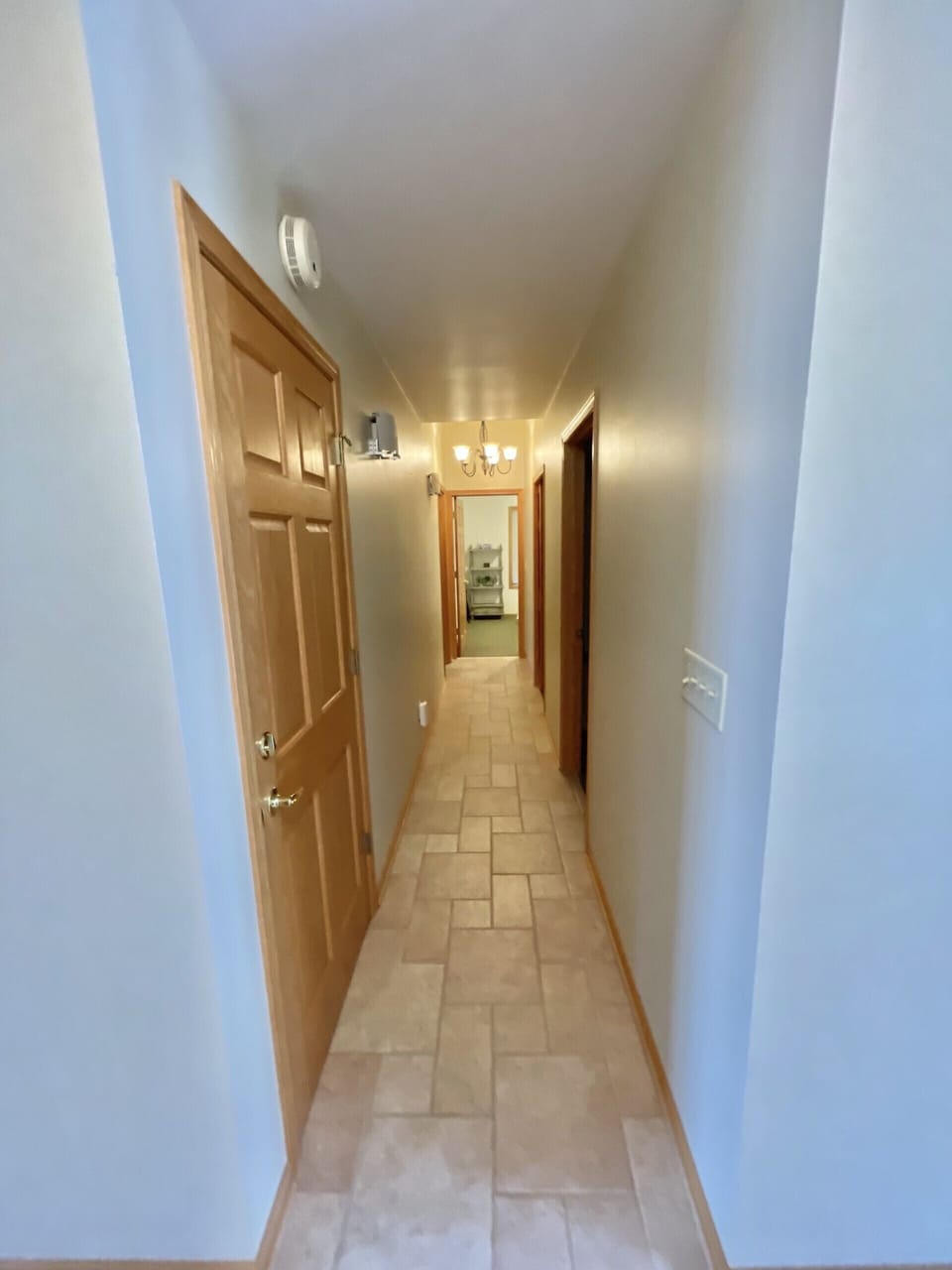 Main Floor Hallway - Bedroom Access