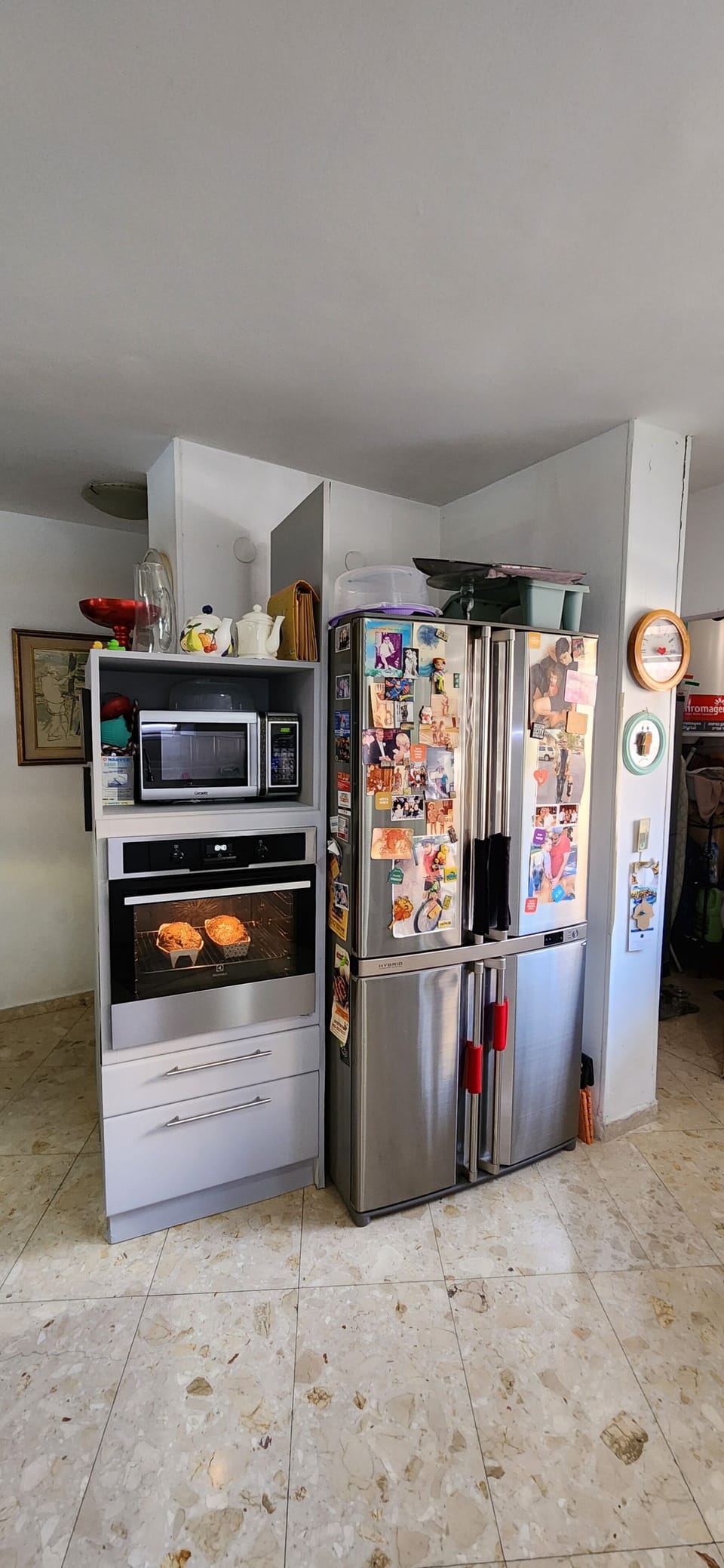 Fridge Microwave and Oven