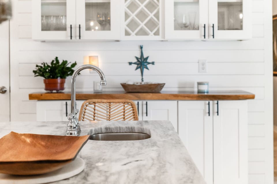 Secondary sink for easy food prep!