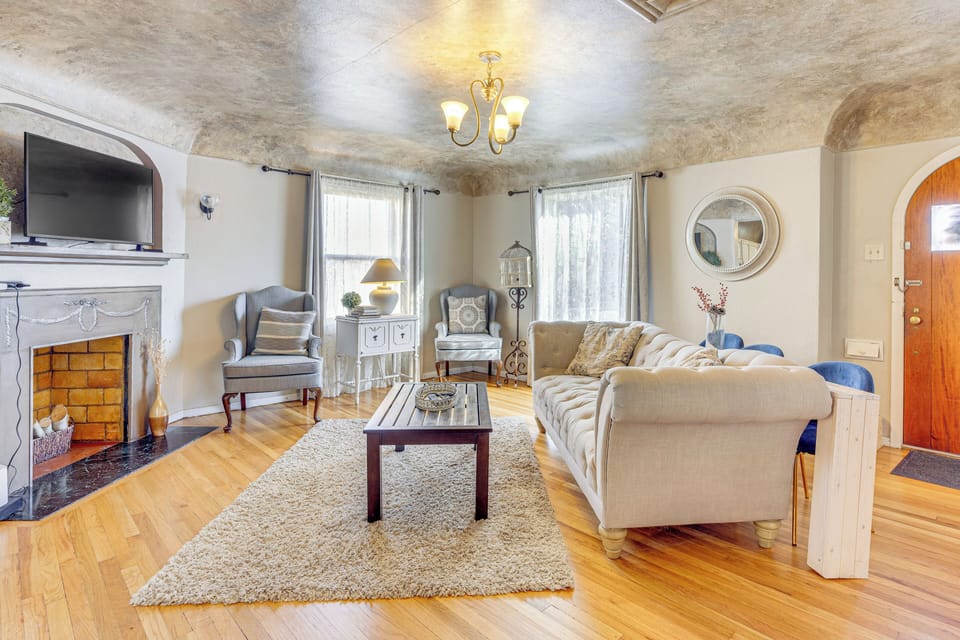 Pueblo Vacation Rental | 3BR | 2BA | 2,118 Sq Ft | 5 Steps Required