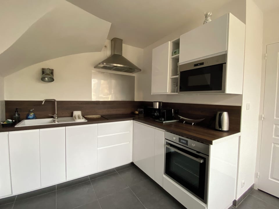 The open kitchen