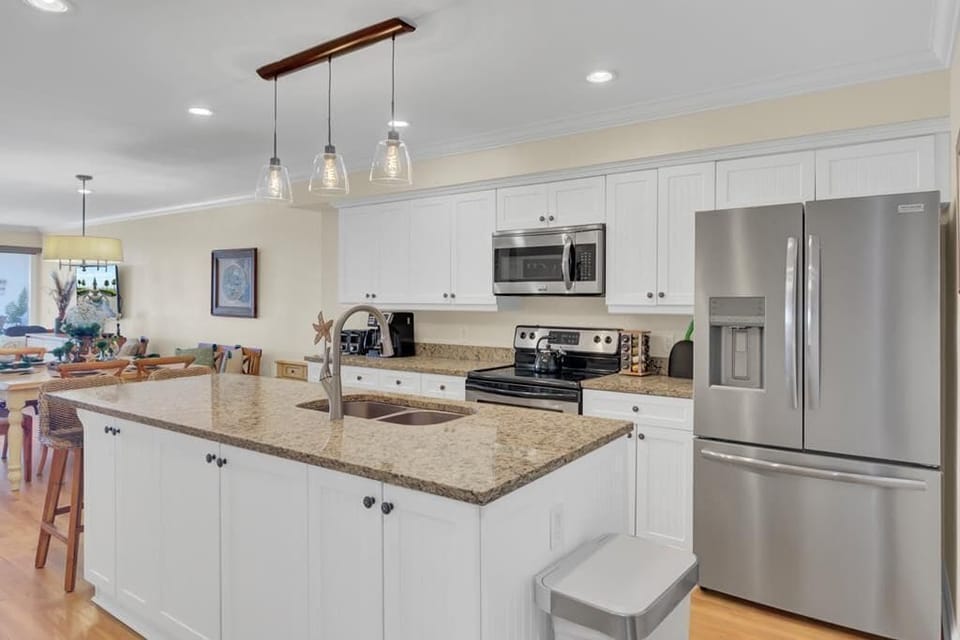 48 Beach Club Villa Kitchen with Large Island