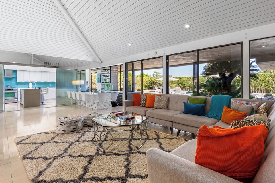 Open living room