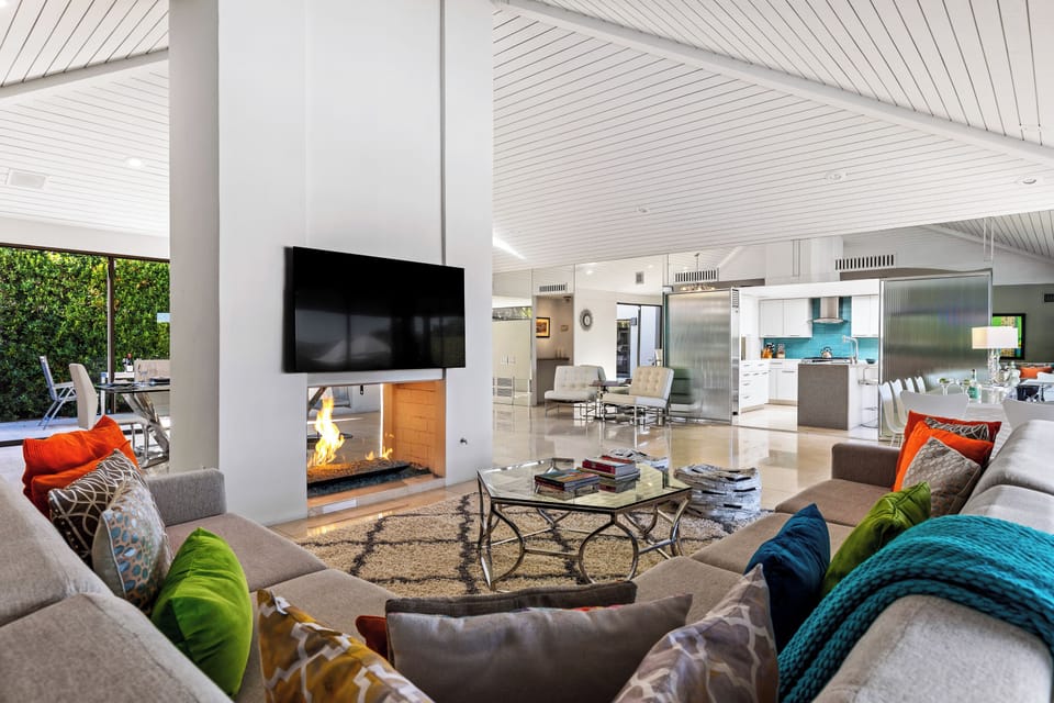 Open space living room