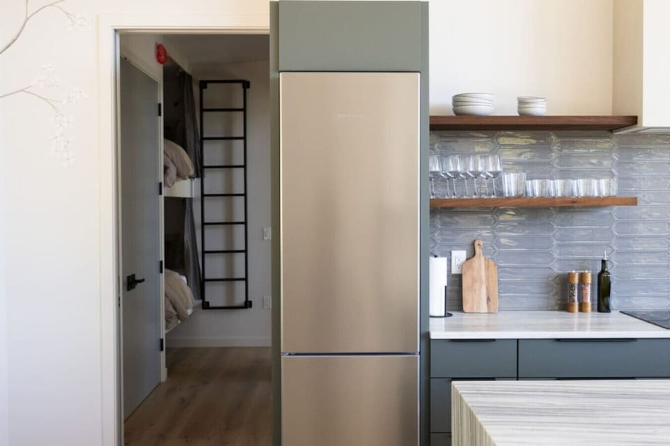 Bunk beds just down the hall for the kiddos