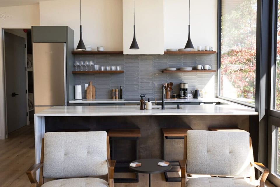 This kitchen has been awarded the chefs kitchen category award.