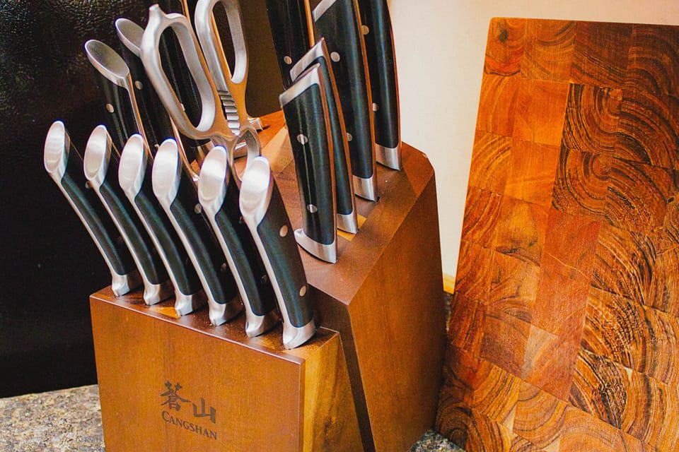 New Cangshan knives