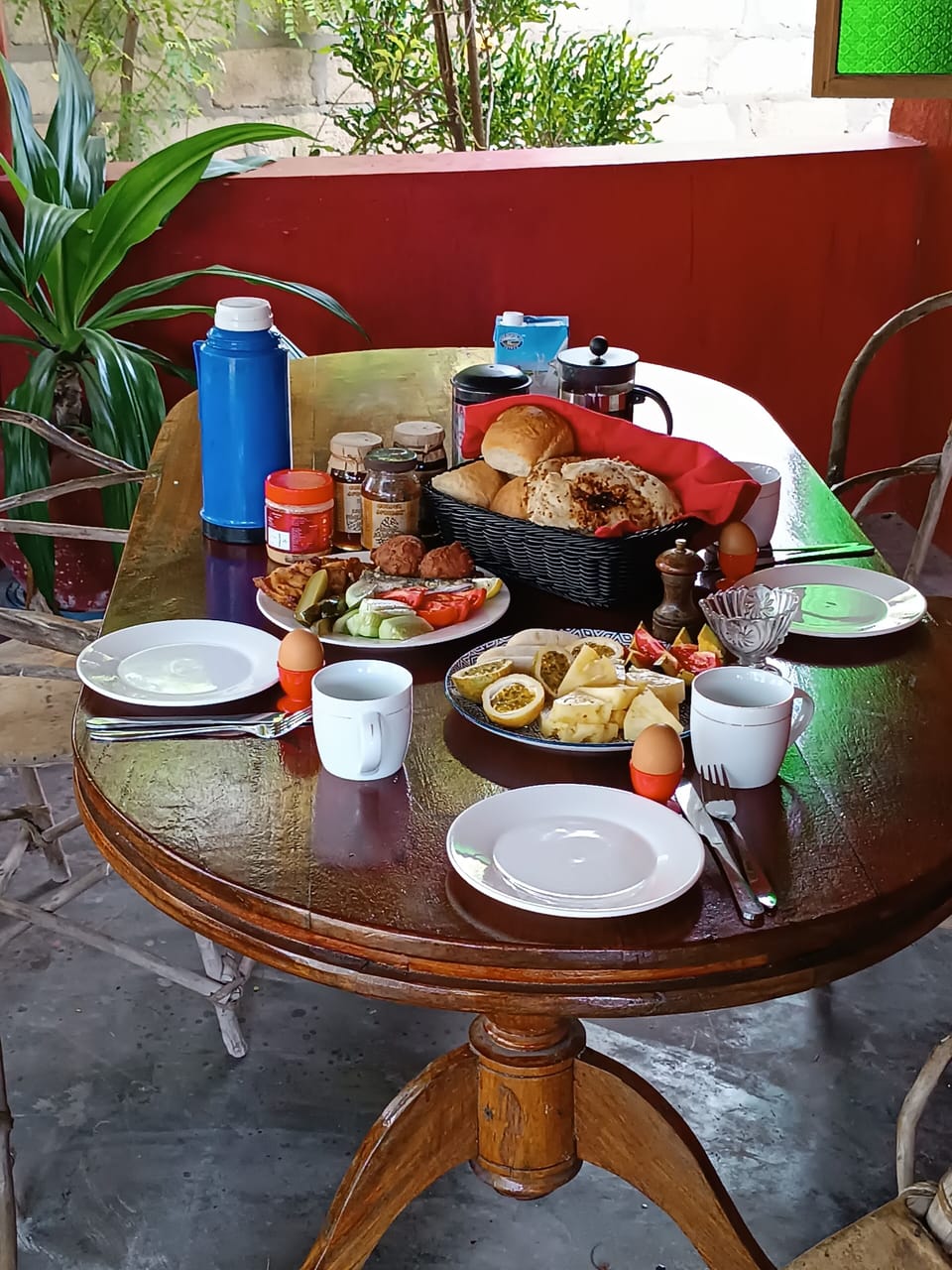 Terrace.
Breakfast.
Brunch.
Lunch.
Dinner 