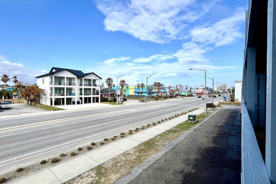 Views of West Beach & local eateries from your provate balcony.