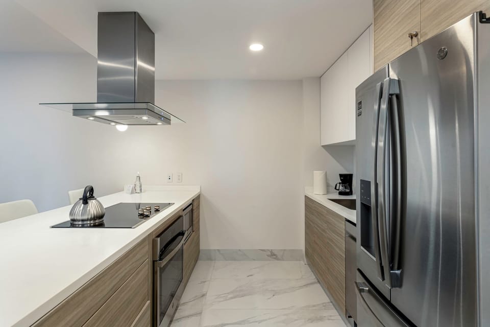 Fully equipped kitchen