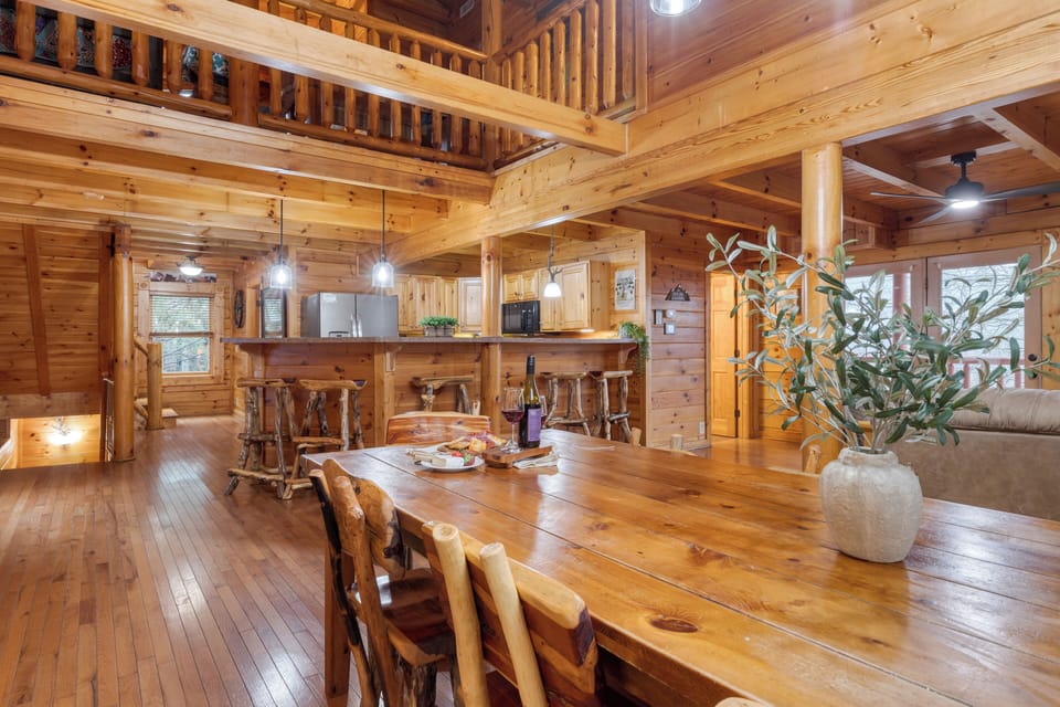 Dining table.