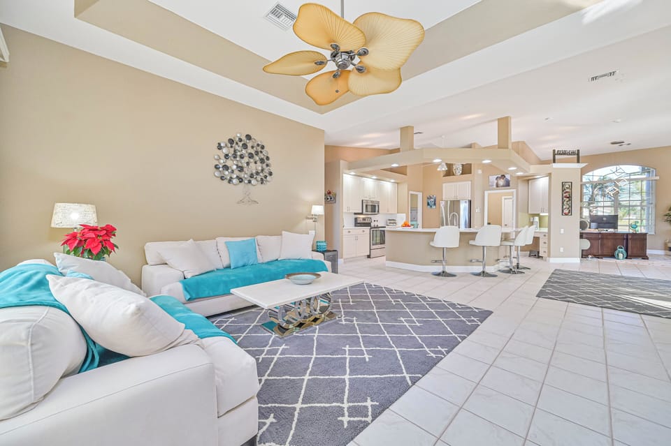 Cape Marina - This home offers an open and spacious living area