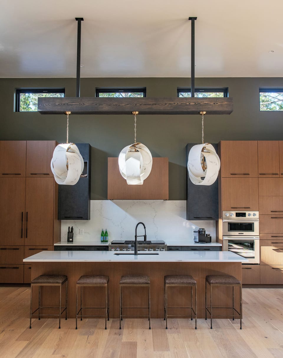 Beautiful kitchen lighting