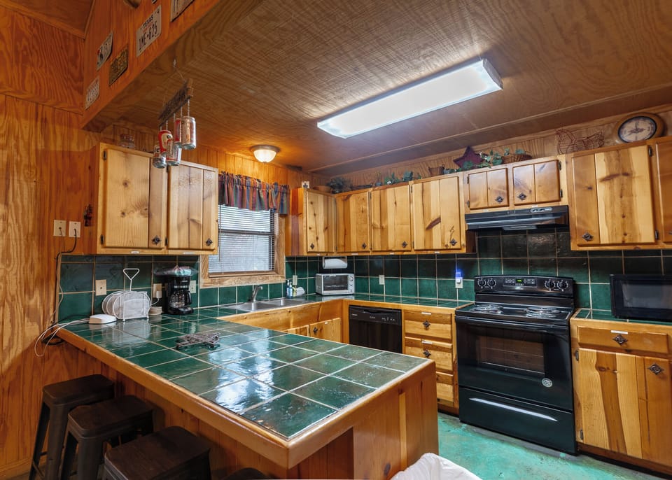 View of kitchen