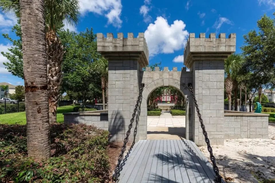 Kids playground entrance