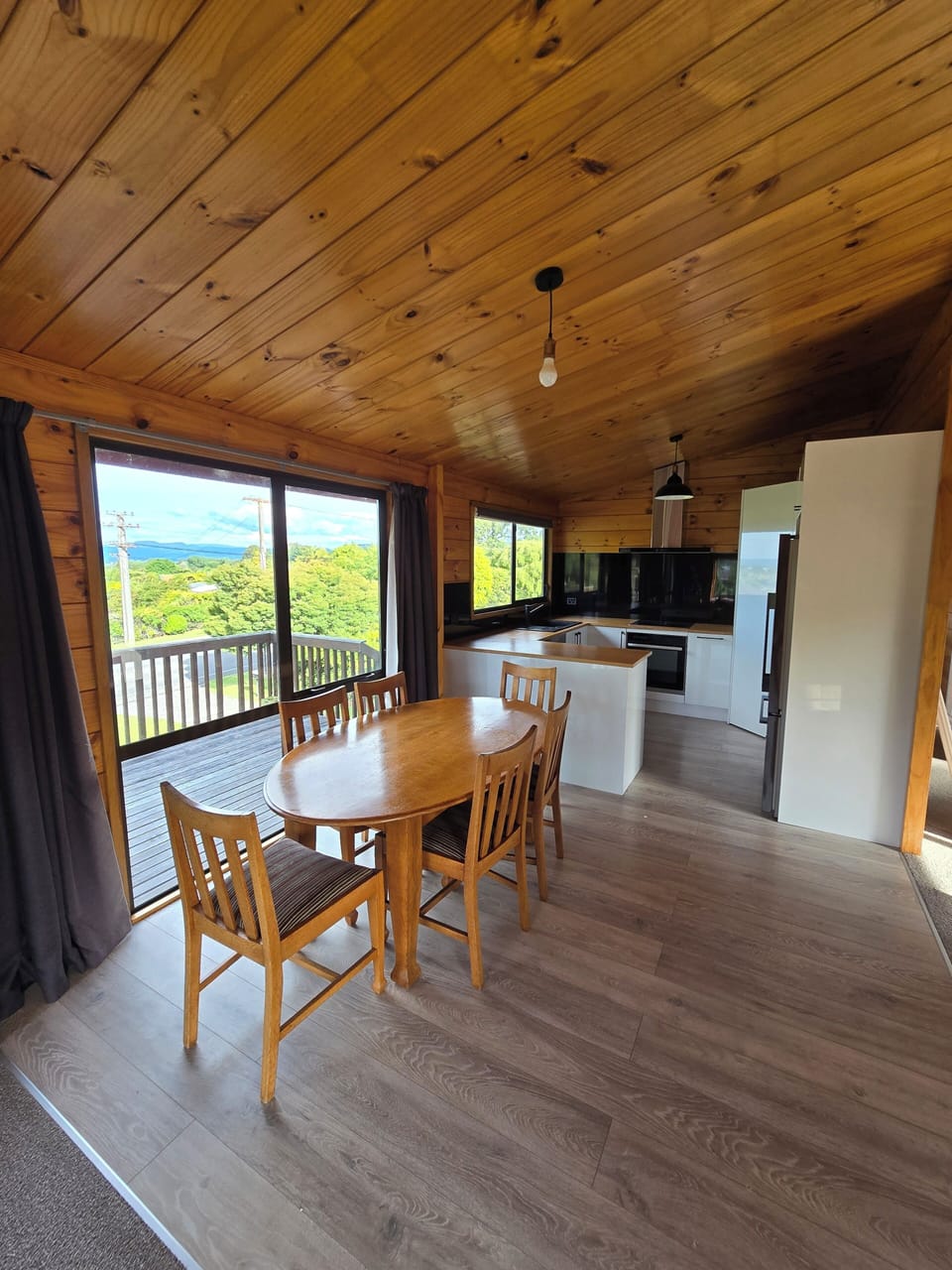 Open plan dining room