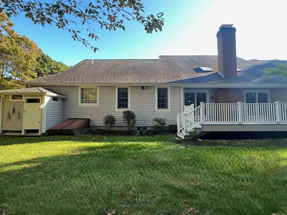 Back Yardwith Shower and Deck